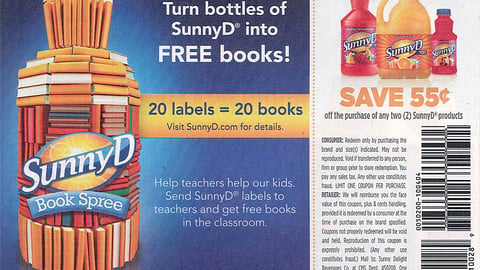 SunnyD 'Free Books' FSI