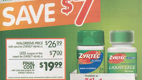 Zyrtec 'Muddle No More' FSI