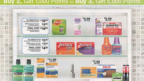 J&J Walgreens 'Medicine Cabinet' FSI