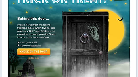 Target 'Trick or Treat' Facebook App
