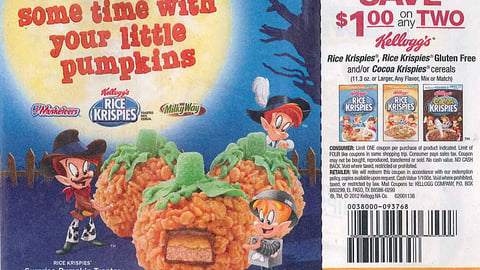 Rice Krispies Mars 'Little Pumpkin' FSI
