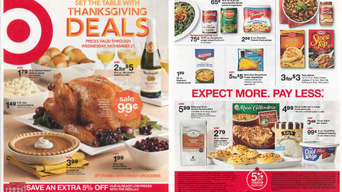 Target Thanksgiving Circular