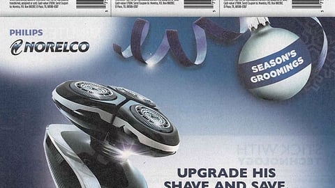 Norelco Holiday FSIs