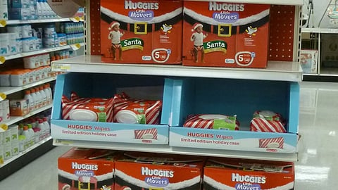 Huggies Target Holiday Wipes Case