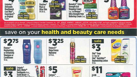 Dollar General J&J 'Healthy Essentials' FSI