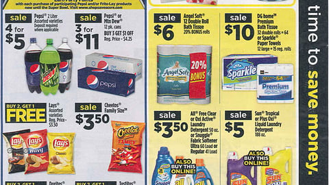 Dollar General 'Shop. Save. Score' FSI