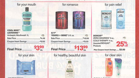 J&J Jewel-Osco 'Healthy Essentials' FSI