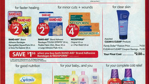 J&J Family Dollar 'Healthy Essentials' FSI
