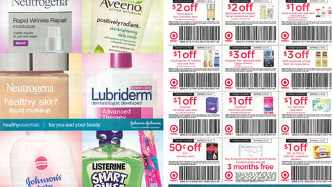 J&J Target 'Healthy Essentials' Insert