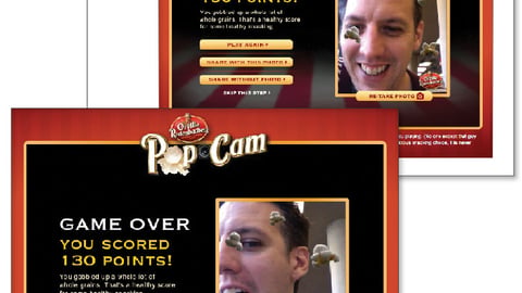 Orville Redenbacher's 'Pop Cam' Facebook Game