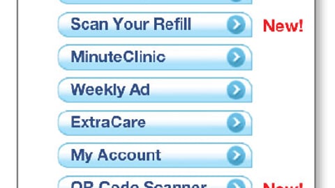 CVS Mobile App Update