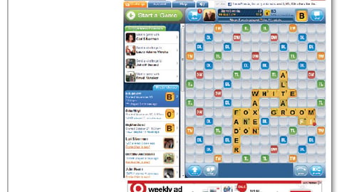 'Words With Friends' Facebook App