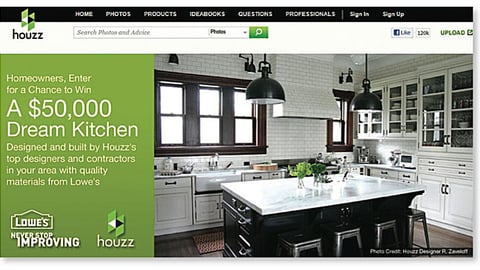 Houzz MyLowe's Partnership 