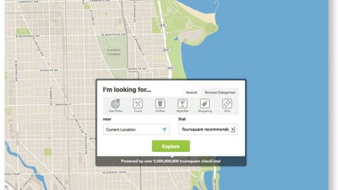 Foursquare Personalized Offer