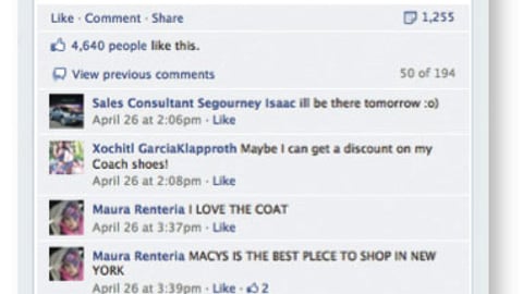 Facebook Offers Platform