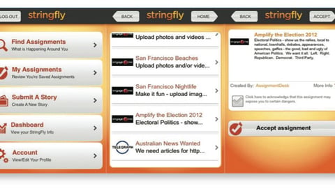 Stringfly Rewards App