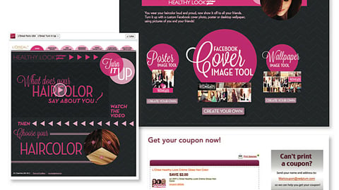 L'Oreal Facebook App