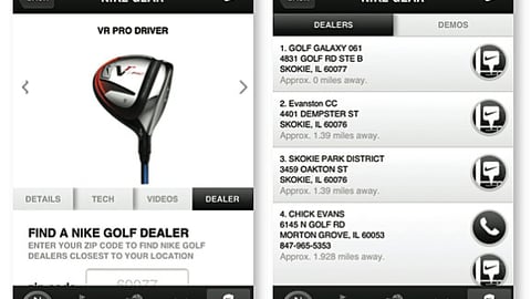 Nike Golf NG360 App