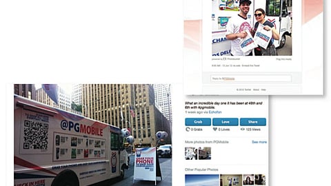 P&G Mobile Shopping Truck