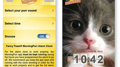 Purina MorningPurr App