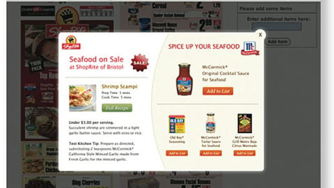 MyWebGrocer Brand Activation Suite