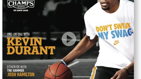 Champs Sports SWAG App