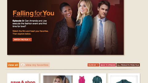 Target 'Falling for You' Web Series