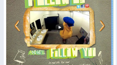 Mellow Mushroom 'We'll Follow You' Page