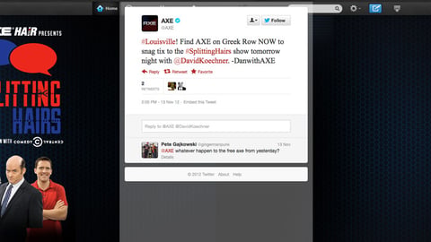 Axe Comedy Tour