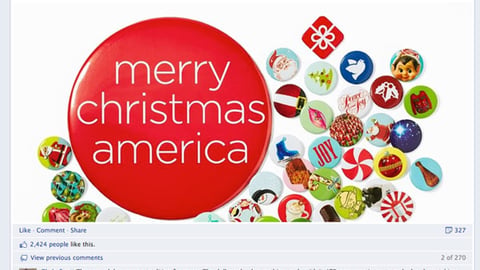 JCPenney Holiday Button Promotion