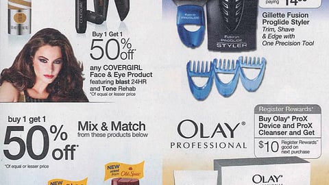 P&G Walgreens 'Try These' FSI