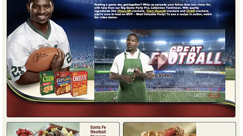 Kellogg ShopRite 'Party Like a Pro' Webpage