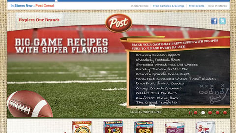Post 'Big Game' Walmart.com 'Page