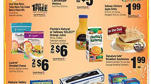 Safeway Breakfast Incentive Feature
