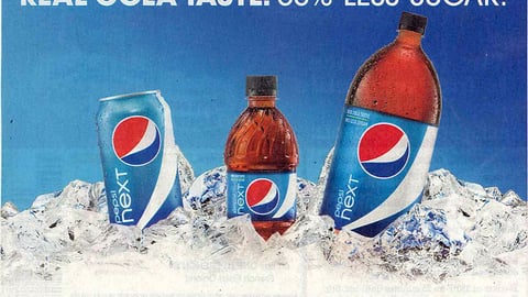 Pepsi Next 'Real Cola Taste' FSI