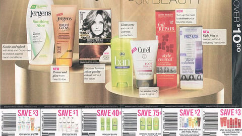 Kao Brands 'Spring Spotlight' FSIs