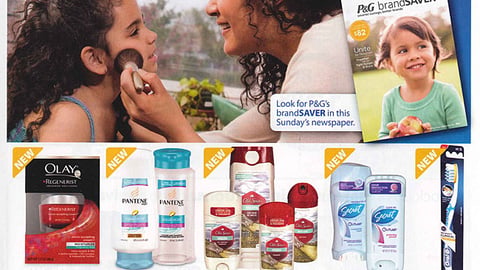 Walmart P&G 'brandSaver' Insert