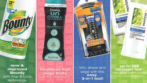 Target P&G Coupon Insert