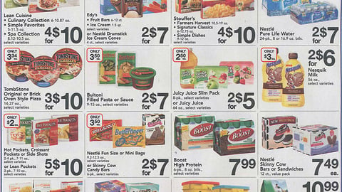 Jewel-Osco Nestlé 'Save $5' Feature