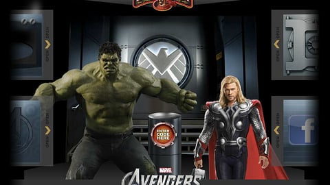 Red Baron 'Avengers' Instant-Win Game