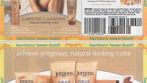 Jergens Natural Glow FSIs
