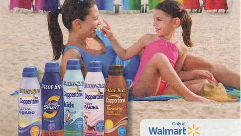 Coppertone Walmart 'Stock Up' Ad