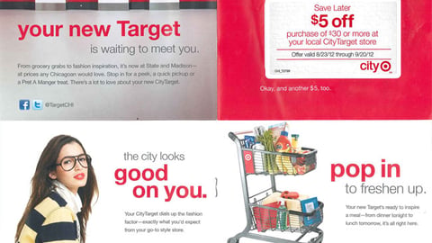 CityTarget Grand Opening Mailer