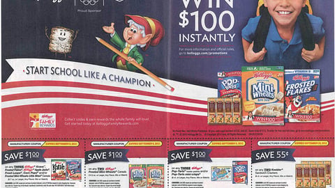 Kellogg 'Start School Like a Champion' FSI