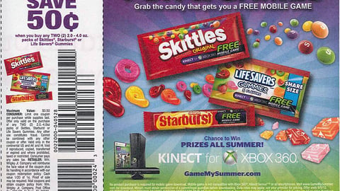 Wrigley 'Fun & Games' FSI