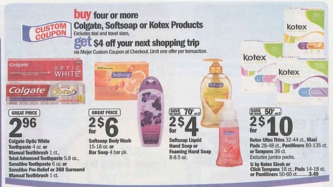 Meijer K-C/Colgate Incentive Feature
