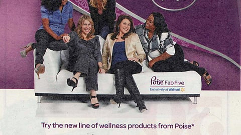 Poise Walmart 'Over 40' Ad