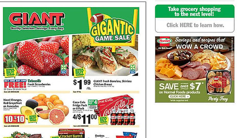 Hormel Giant-Carlisle Digital Circular Ad