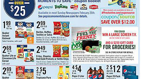 A&P PepsiCo 'Moments to Save' Feature