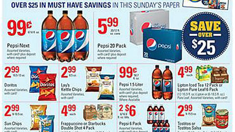 A&P PepsiCo 'Moments to Save' Features